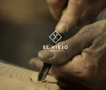 El Viejo logo, print and branding.